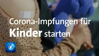 Corona-Impfungen für Kinder: Erste Impfungen verabreicht