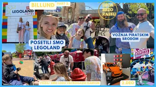 Posetili smo Legoland u Danskoj ||2.deo||Billund||DecaBrzoRastu||Život u Švedskoj