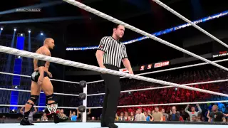 WWE 2K15 - The Rock vs. CM Punk - Elimination Chamber 2013 | PS4 Gameplay