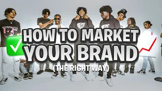 How to Market Your Clothing Brand in 2024! (How to Start a Clothing Brand)