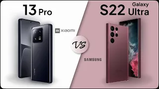 Xiaomi 13 Pro vs Galaxy S22 Ultra Comparison | Mobile Nerd