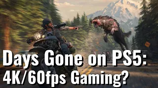 Days Gone PS5: Backwards Compatibility Review