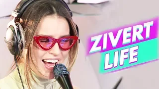 КАК ZIVERT ПОЕТ ПО-НАСТОЯЩЕМУ ВЖИВУЮ? Ее LIVE и почему Зиверт не любит петь вот так ..?