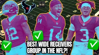 Texans BEST WR Trio In The NFL!!