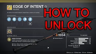 Destiny 2: How To Unlock Your Exotic Glaives