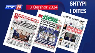 7 Qershor 2024 "Shtypi i dites" në News24 - "Koha për t'u zgjuar" ne studio Renaldo Salianji