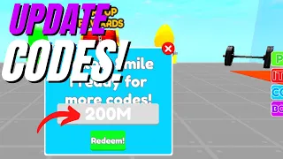 *NEW* UPDATE! CODES* [💪X2 EVENT⚡]💪🏻 Muscle Race Clicker ROBLOX