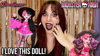 Best Doll EVER? Monster High G3 Core Refresh Draculaura Doll Review & Unboxing