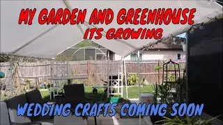 GREENHOUSE AND GARDEN ITS GROWING