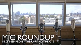 Mic Roundup Part 1: Mics Inspired by the Neumann U47 and AKG C12