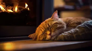 A cozy Kitty purrs all night to help you relax and get a good night's sleep. It cures Insomnia
