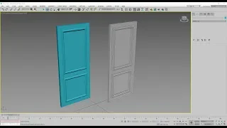 Как сделать дверь в 3ds Max