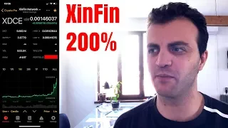 Прибыль 200% за месяц XinFin XDCE