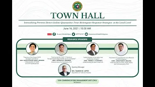 DOH Townhall Session on Intensifying PDITR Response at the Local Level