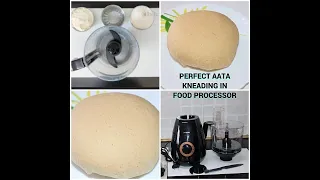 How to knead Atta in food processor | food processor uses | make dough in food processor @TheMulkIndia