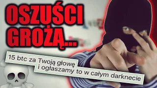 Groźby od oszustów za ostrzeganie