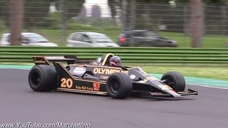 Historic Formula 1 Cars PURE V8, V10 & V12 Sounds!