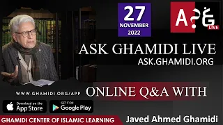 Ask Ghamidi Live - Episode - 23 - Questions & Answers with Javed Ahmed Ghamidi