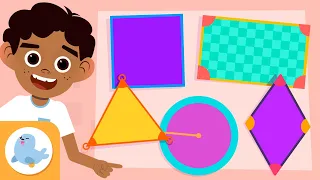 Calculating Area 🟨🔺 Squares, Rectangles, Triangles, Rhombuses, Circles 🟠🔷 Compilation