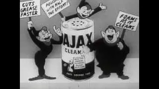 Old Ajax Cleaner Commercial- The Foaming Cleanser Song