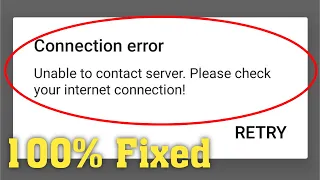 Fix Roblox Unable To Contact Server Please Check Your Internet Connection Error || Android & ios