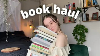 a big book haul💌