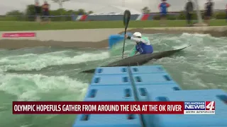 Olympic hopefuls gather from around the U.S.A. at the OK River