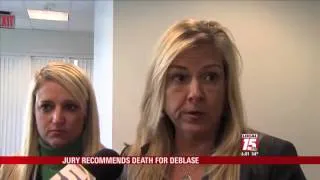 Jury Recommends Death for DeBlase; Judge to