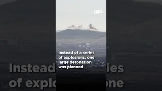 Watch: ‘Star Of David’ Explosion In Israel’s Golan Heights
