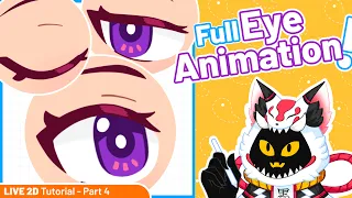 Live2D Tutorial: How to Rig / Animate Eyes! Full Process