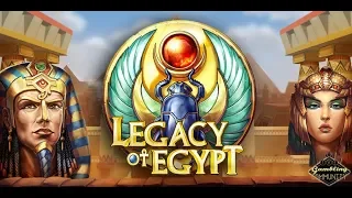 Legacy Of Egypt - Big Win!
