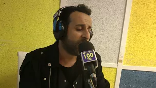 דודו אהרון - חלק מהזמן (עידן עמדי) לייב רדיוס 100FM - מושיקו שטרן