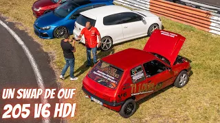 LA 205 V6 HDI DE TI LOUIS ! Le travail d'un passionné...