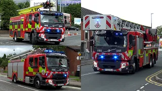 MULTIPLE Fire Engines Respond to HIGH-RISE Automatic Fire Alarm in a HUGE Tower Block!