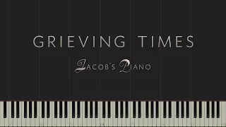 Grieving Times - Original Piece  Synthesia Piano Tutorial