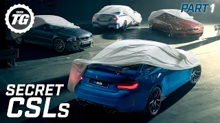 BMW M’s Secret CSLs You’ve Never Seen Before – Part 1: V8 E46 M3 CSL + M2 CSL | Top Gear