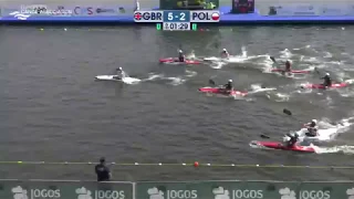 2019 ECA Canoe Polo European Championships  - Men`s semifinal 1 - GBR vs. POL