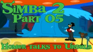 ''Simba'' (Shrek) 2 Part 05 - Homer Talks to Ursula