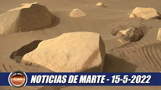 Noticias de Marte: Curiosity, Perseverance, Ingenuity, Zhurong, Insight... 15-5-2022