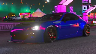 Forza Horizon 4 - Subaru BRZ Drift Build - Blue Rocket Bunny