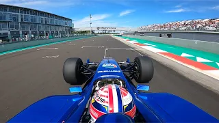 F1 ONBOARD MAGNY COURS - Olivier Panis - Prost AP04 V10