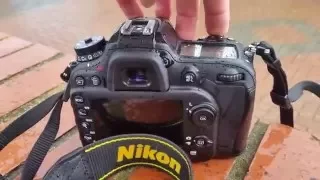 Nikon D7200 in rainy weather