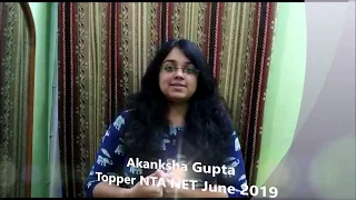 NTA NET JRF Topper Success Story || Environmental Science June 2019 || Akanksha Gupta