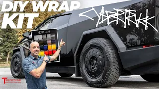 DIY Wrap Kit for Cybertruck Launched! 🚀 Pick any Color & Film Type, Vinyl or Stainless Steel PPF!