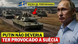 Como o Poder Militar da Suécia Poderia Esmagar Facilmente Uma Futura Invasão Russa