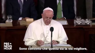 Papa Francesco per l'abolizione della pena di morte