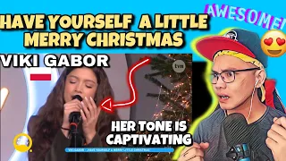 HAVE YOURSELF A LITTLE MERRY CHRISTMAS - VIKI GABOR 🇵🇱 (REACTION)