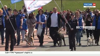 В Чебоксарах впервые провели "Парад собак"