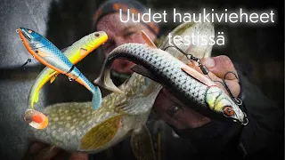 Uudet haukivieheet testissä - 3D Whitefish Shad, McPike ja Zilla Tailswinger