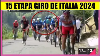 15 ETAPA GIRO de ITALIA 2024 NAIRO Quintana y MOVISTAR ATAQUE EN BLOQUE